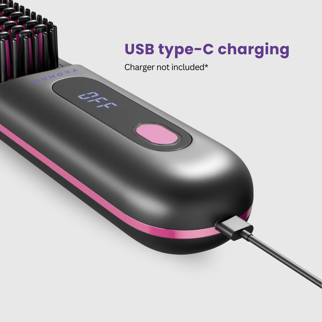 Cordless Straightening Brush - NUMOYA