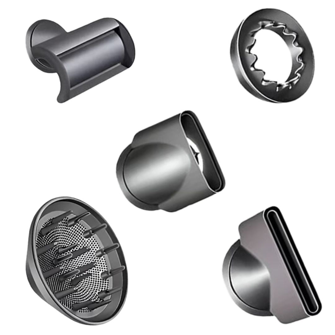 Extension 5 Pcs Set - Lunair Hair Dryer - NUMOYA