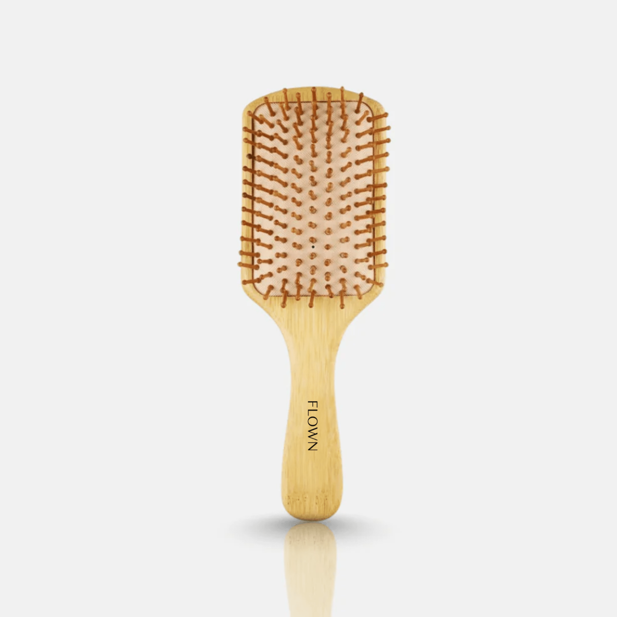 Flown - Bamboo Gentle Paddle Brush - NUMOYA