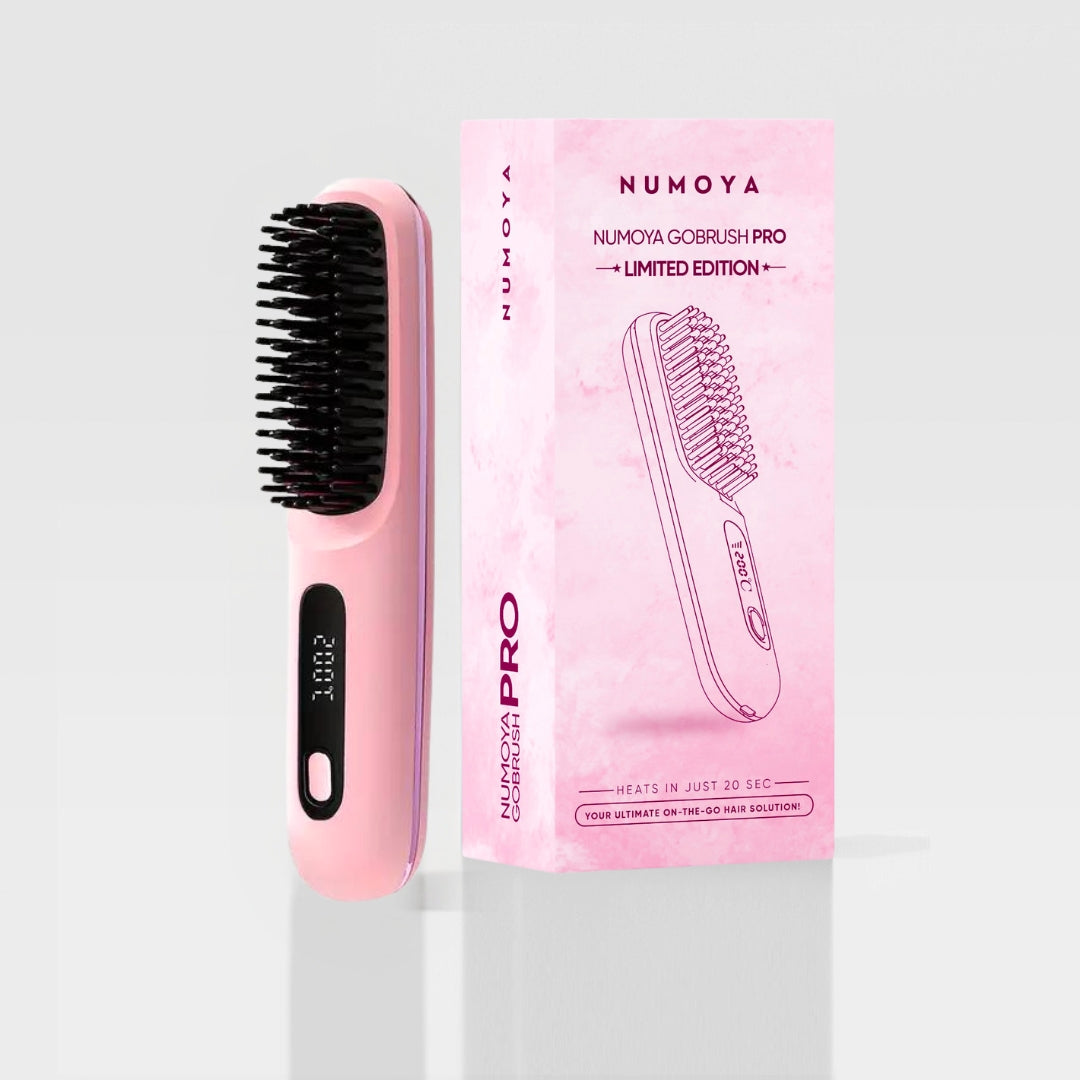 [NEW] Numoya Portable Straightener Brush - GoBrush PRO (BOGO) - NUMOYA