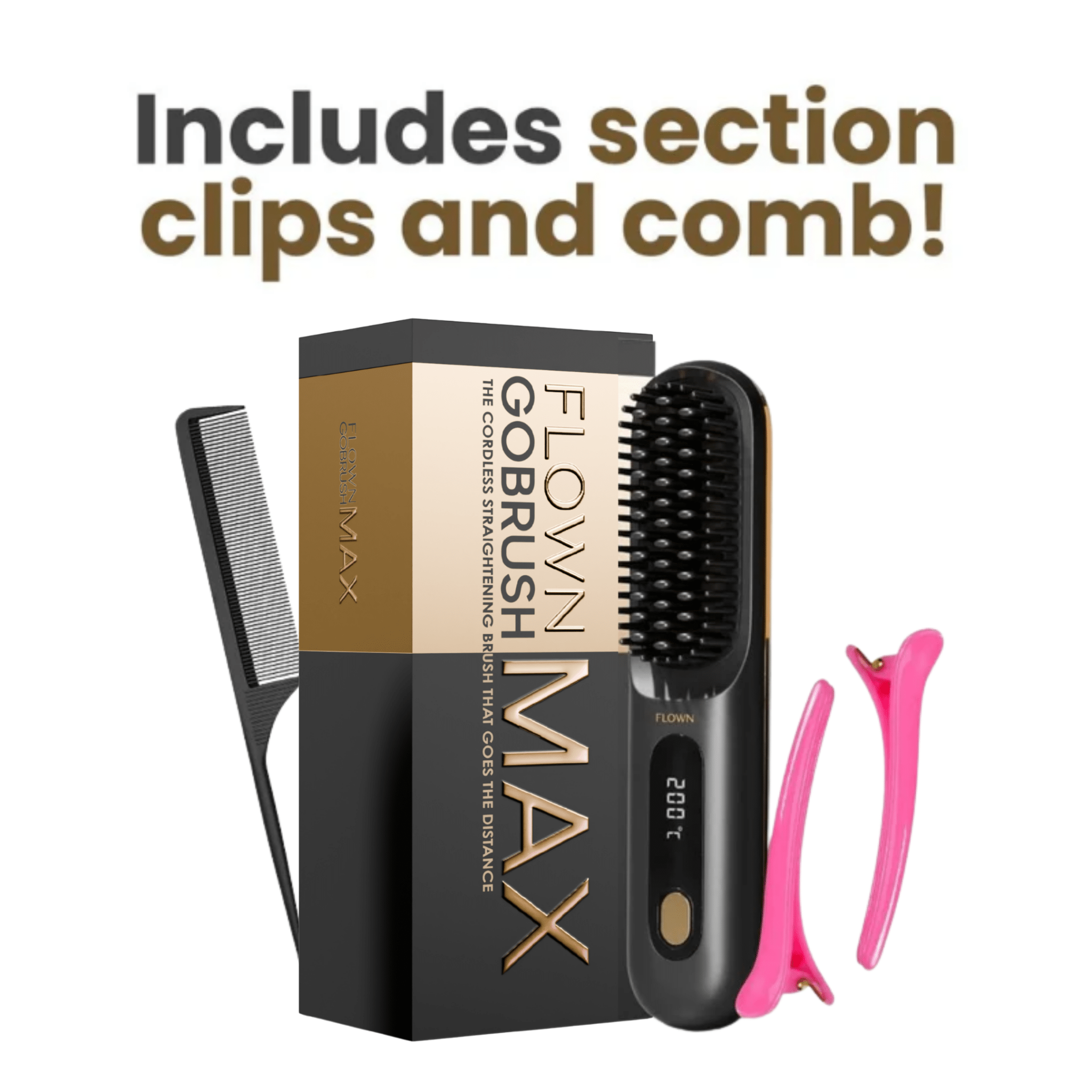 Cordless Straightening Brush