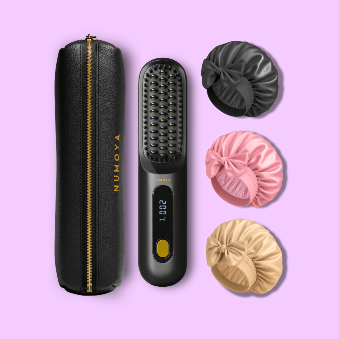 GoBrush MAX + Leather Pouch + Bonnets