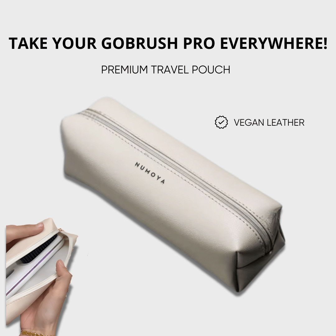 Leather Pouch for GoBrush Pro - NUMOYA