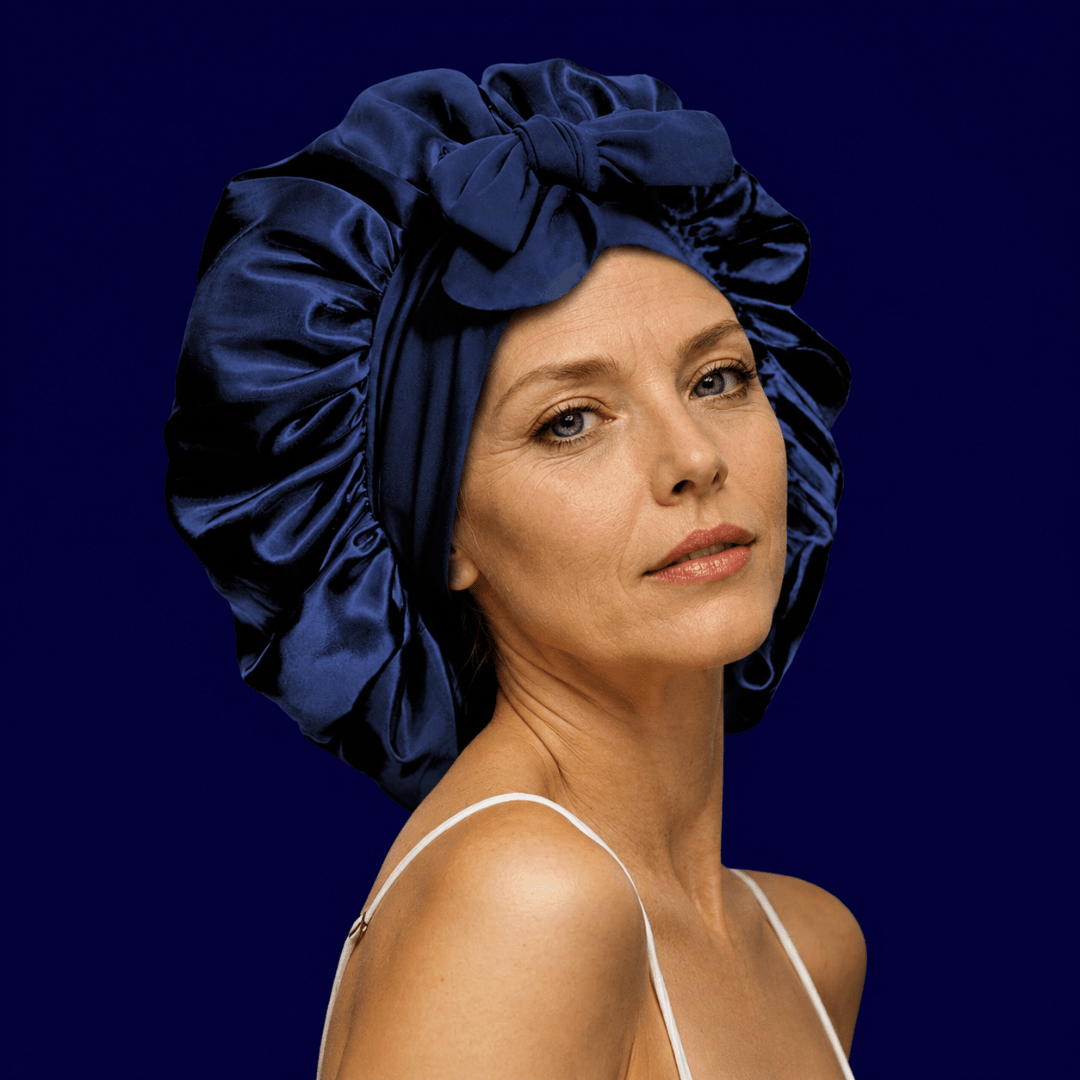 [Limited Edition] Flown Silq™ Bonnet  - Nº05 Bleu Récif - NUMOYA