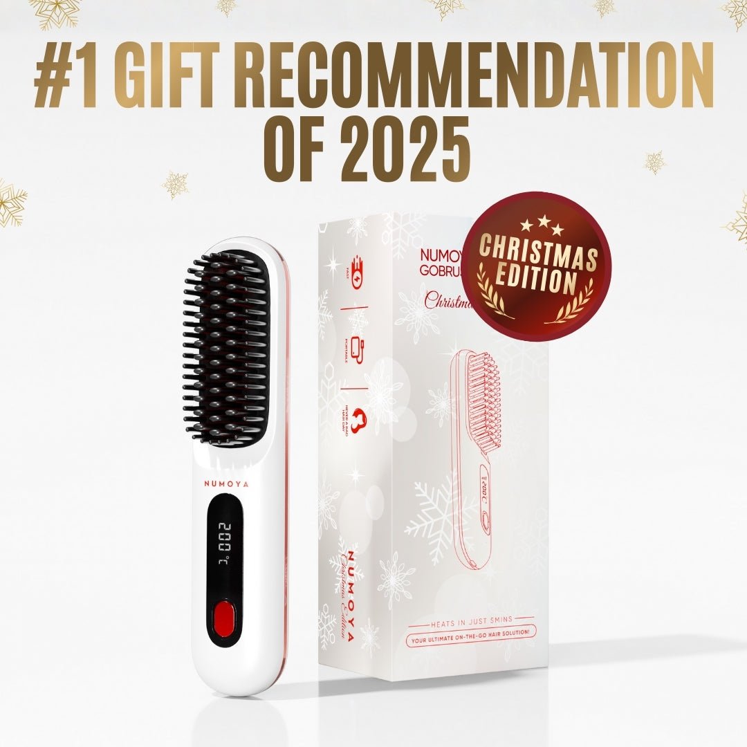 [NEW] FLOWN Portable Straightener Brush - GoBrush PRO - NUMOYA