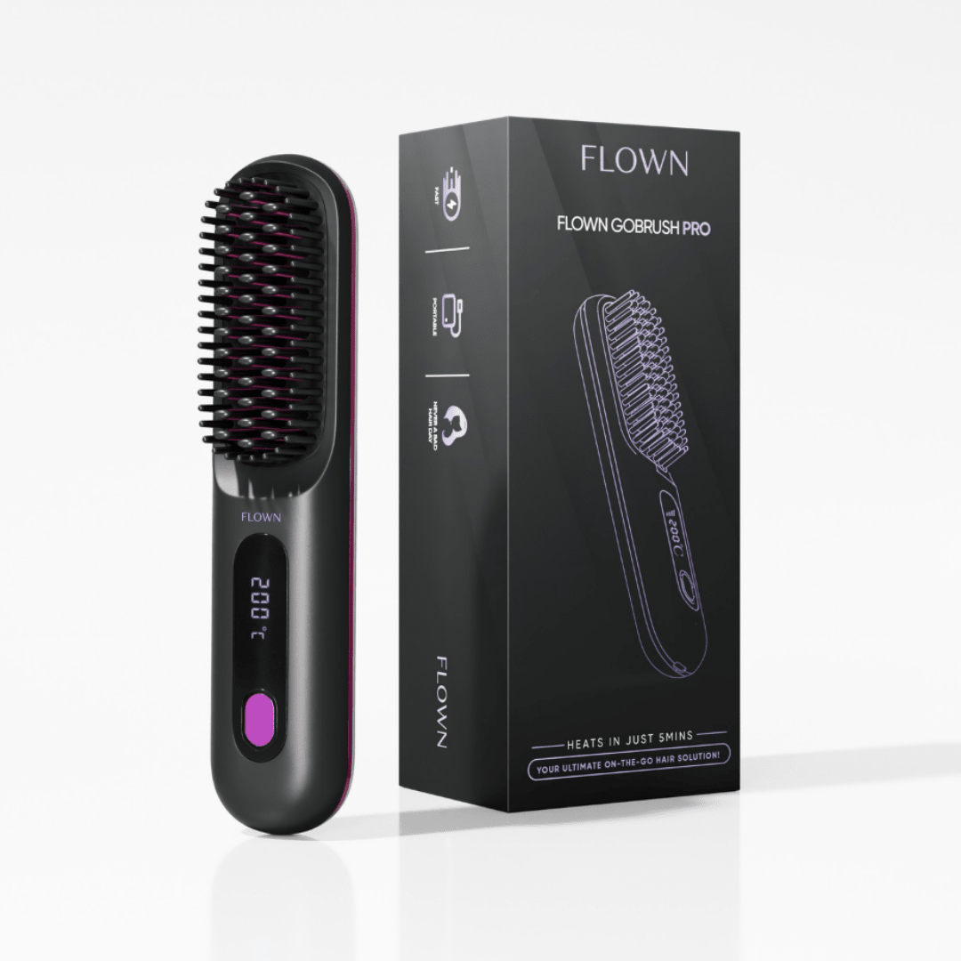 [NEW] FLOWN Portable Straightener Brush - GoBrush PRO