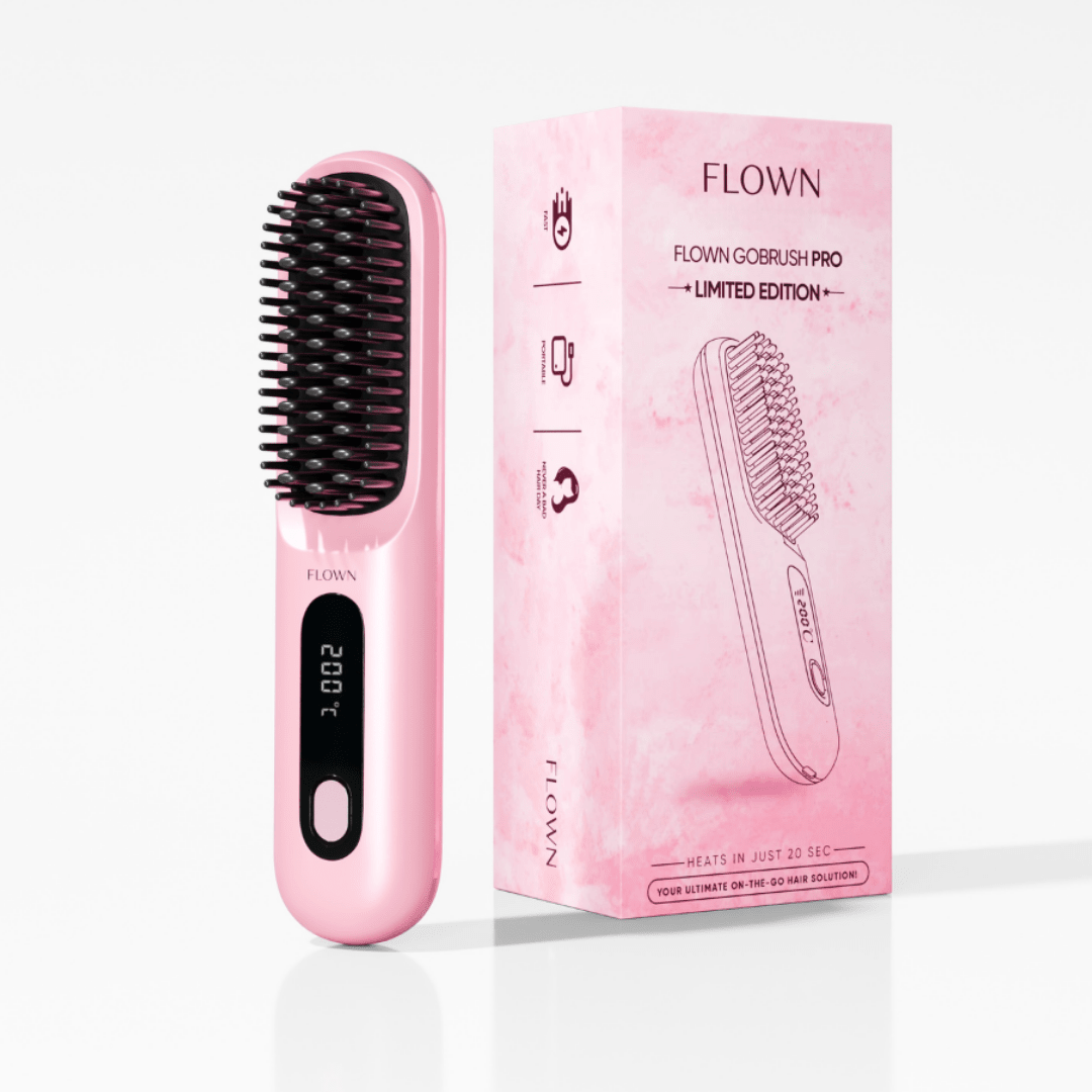 [NEW] FLOWN Portable Straightener Brush - GoBrush PRO