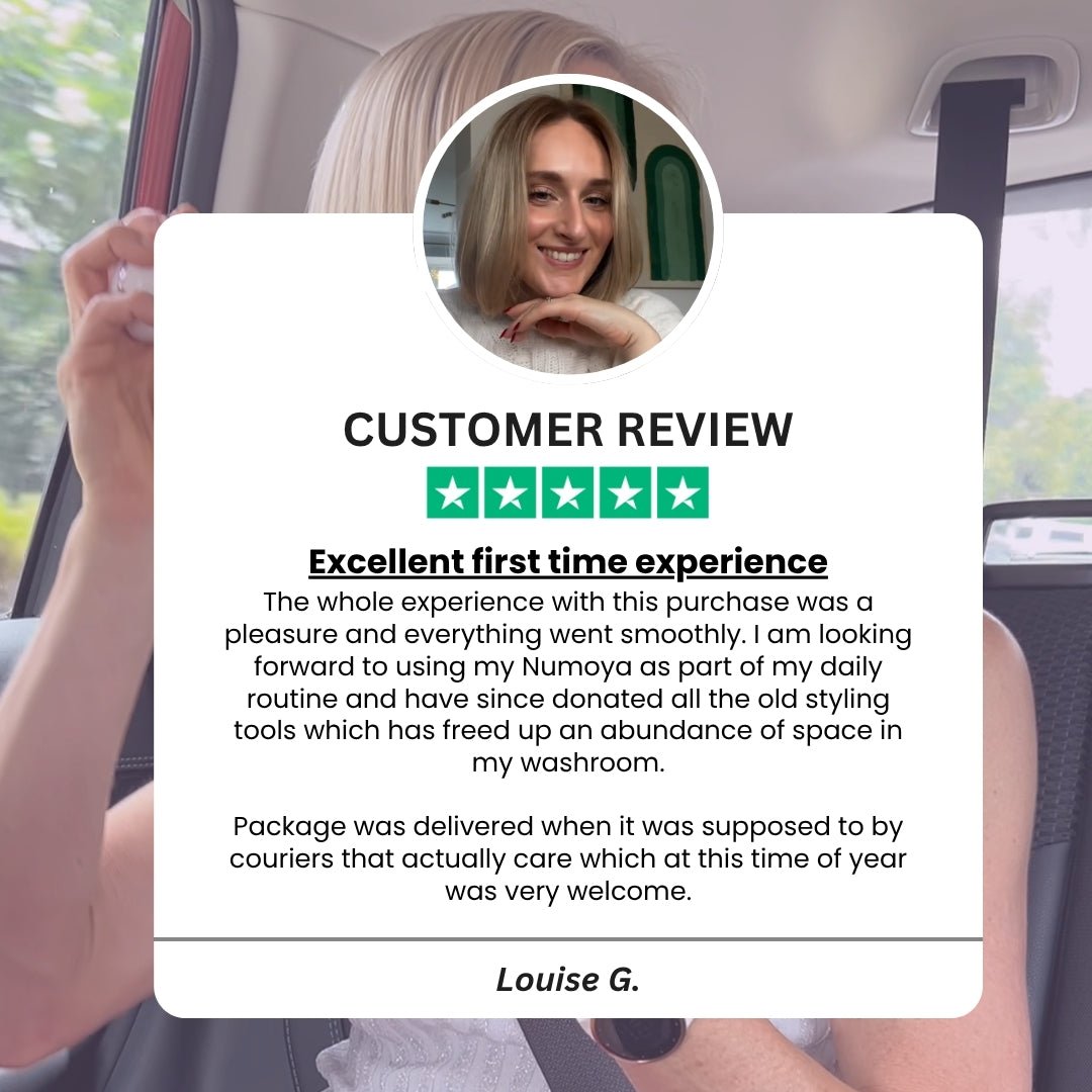 [NEW] FLOWN Portable Straightener Brush - GoBrush PRO - NUMOYA