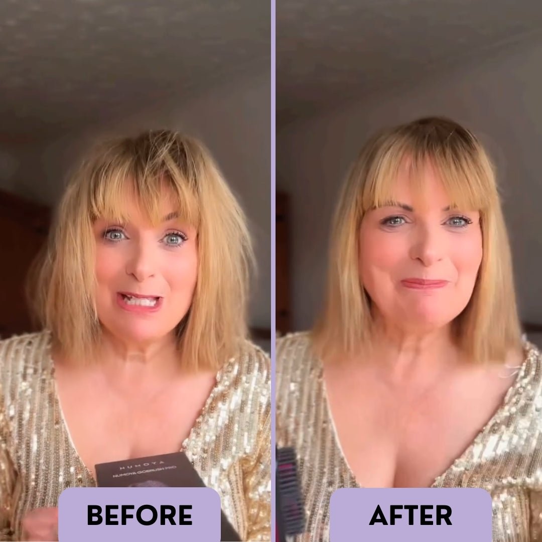 [NEW] Numoya Portable Straightener Brush - GoBrush PRO - NUMOYA