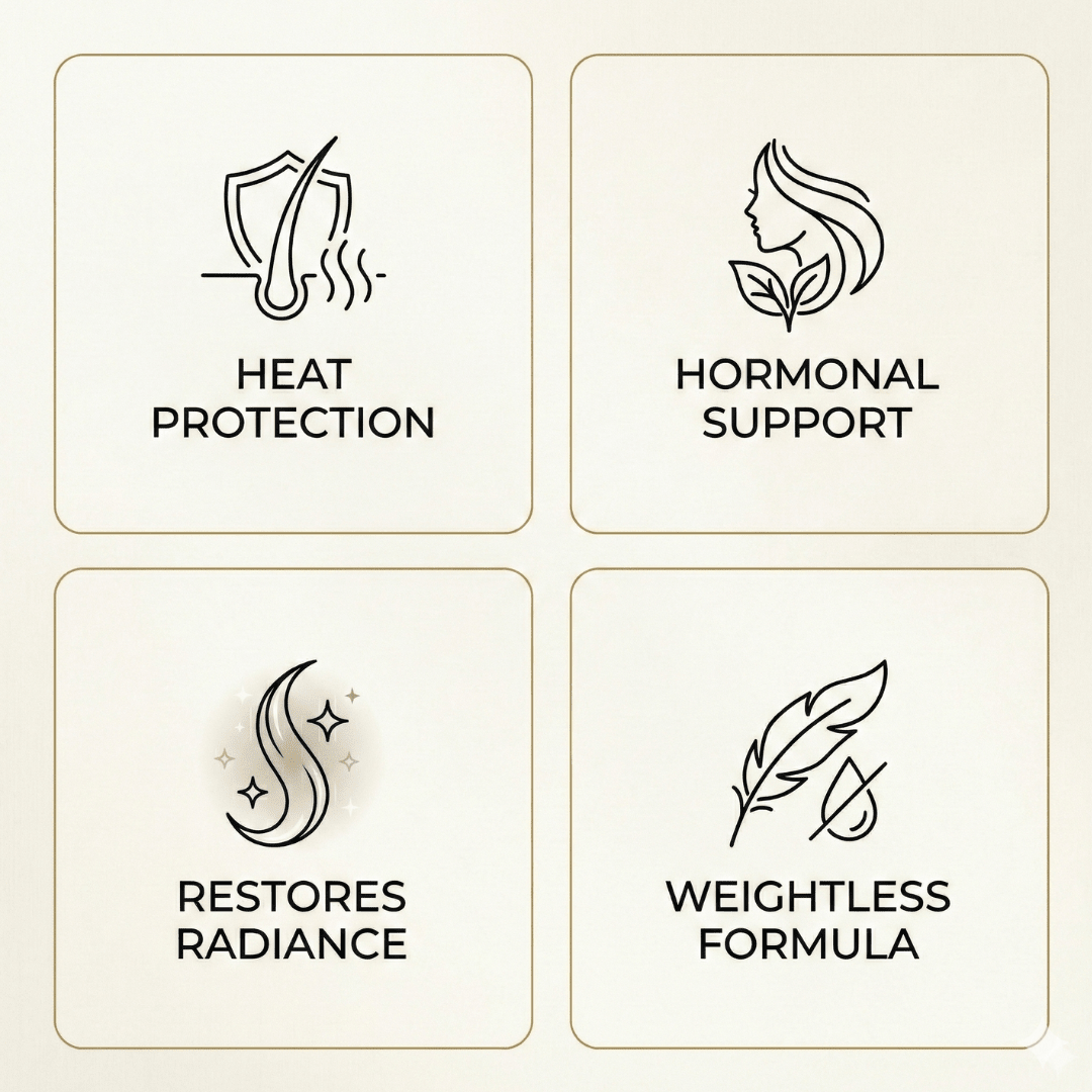 Numoya Shield & Shine Heat Protectant Spray - NUMOYA